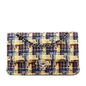 Chanel Medium Classic Tweed Double Flap